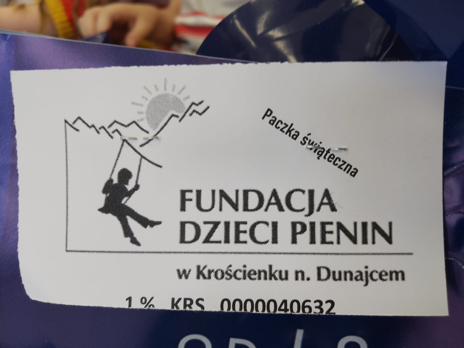 Prezenty od Fundacji Dzieci Pienin