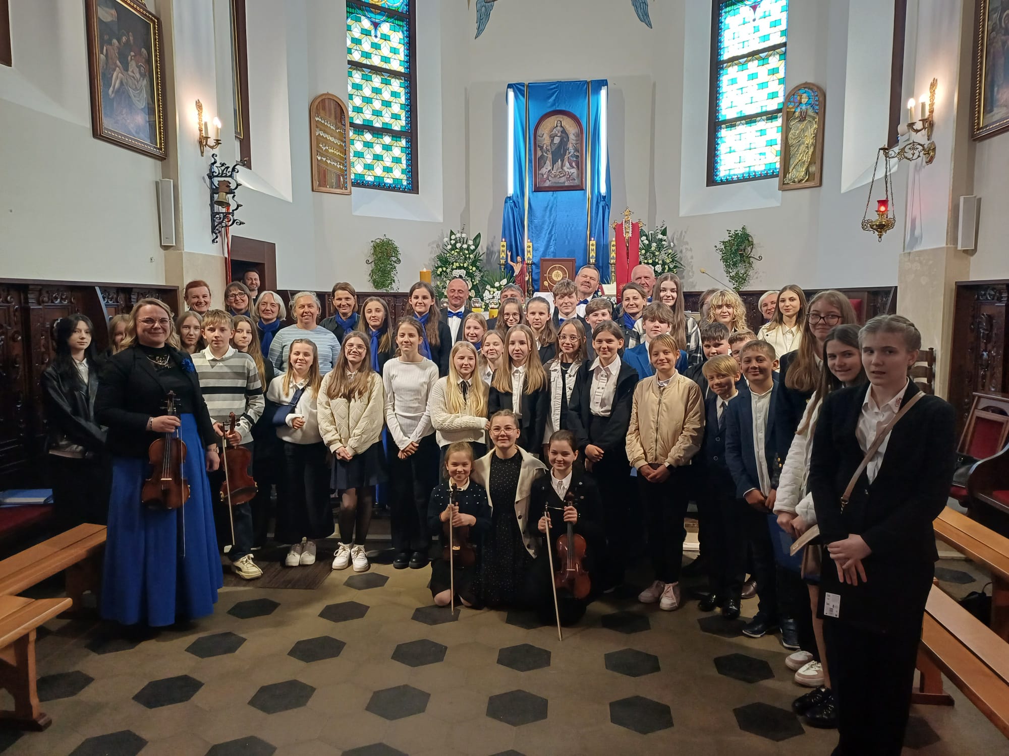 Koncert maryjny w Barcicach