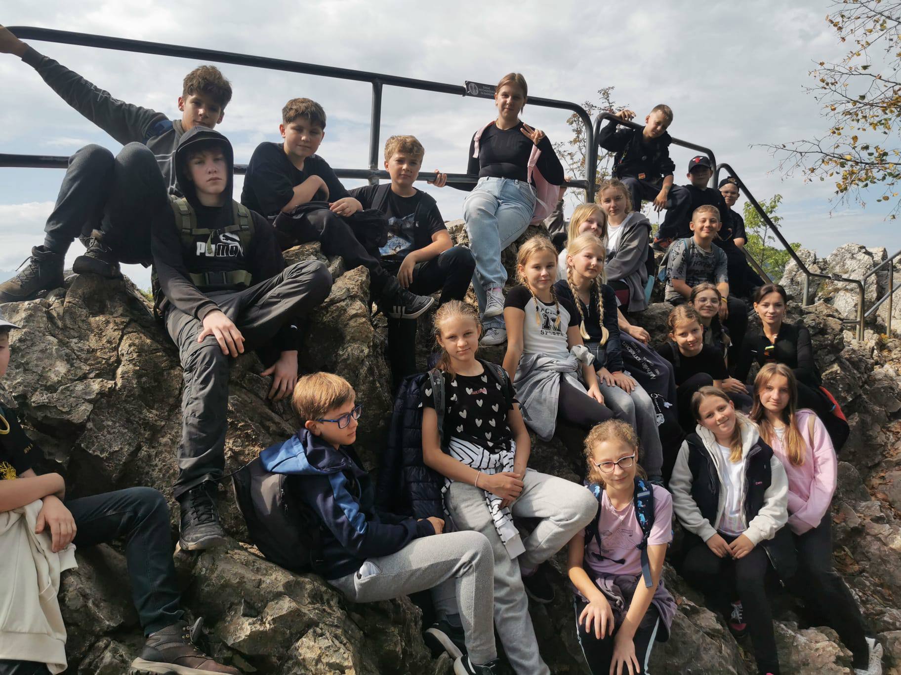 Lekcja parkowa klasy VI