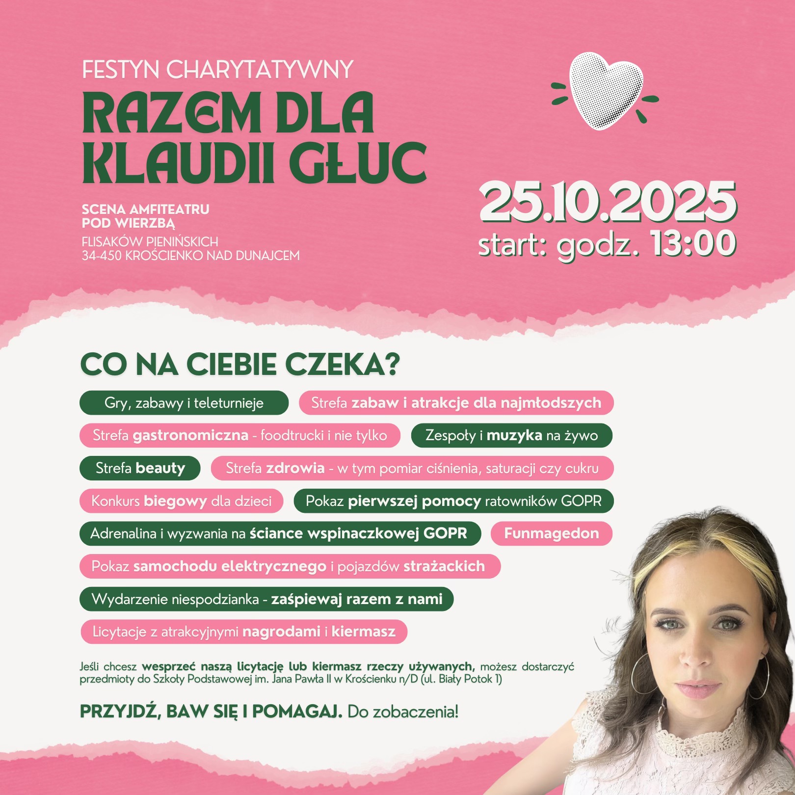 Festyn charytatywny dla Klaudii