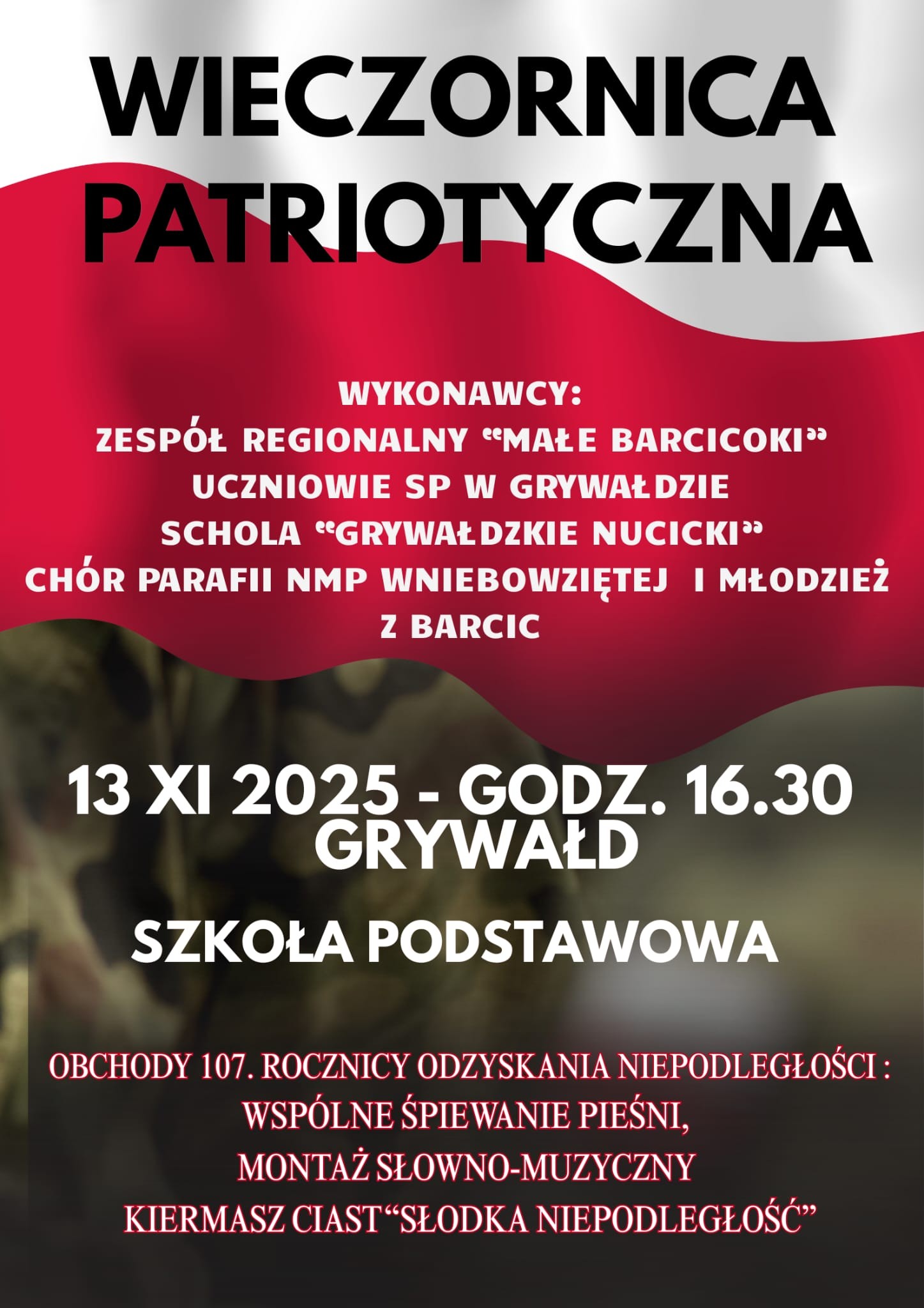 Zapraszamy na wieczornicę