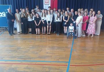 Pożegnanie ósmoklasistów