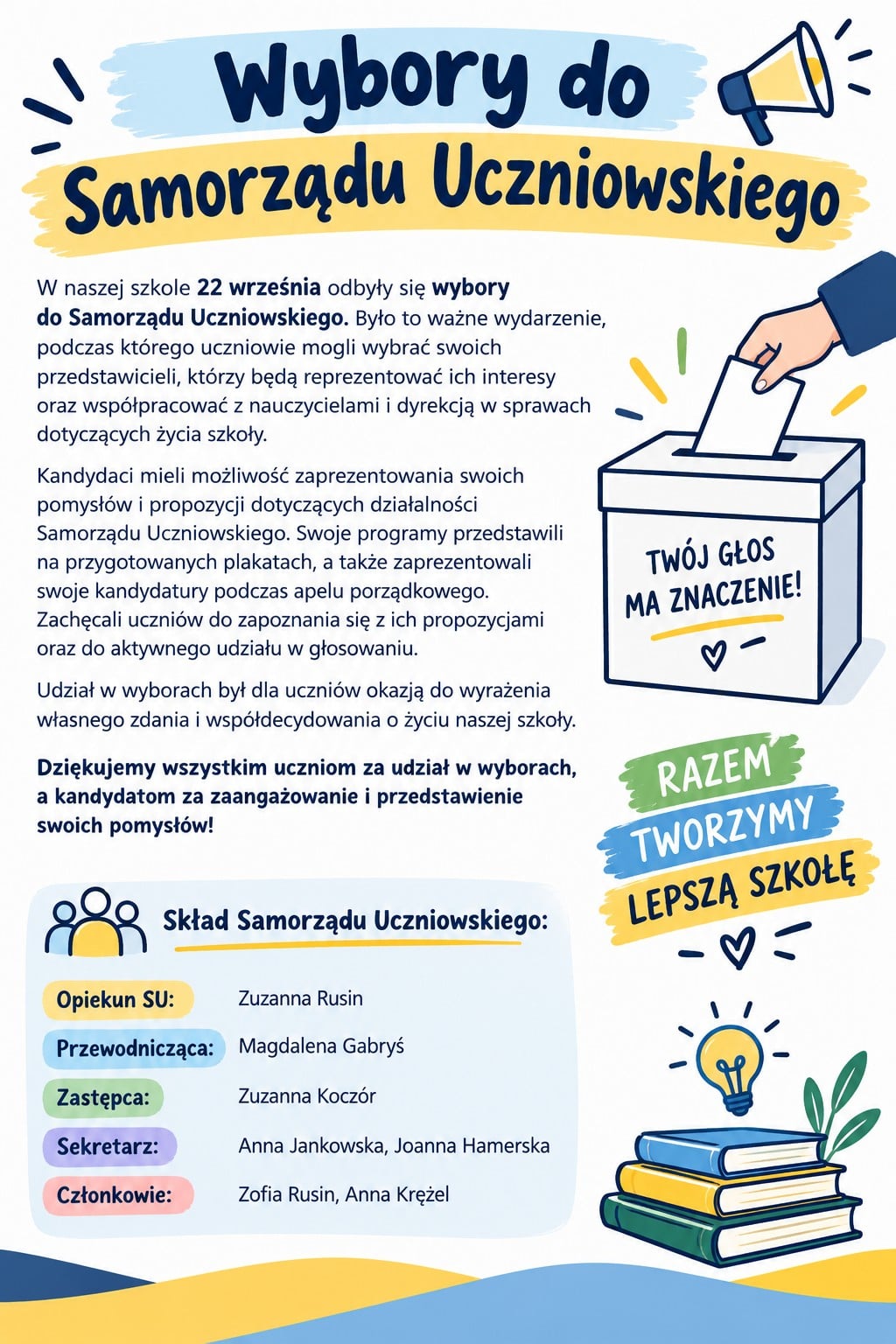 Nowy Samorząd Uczniowski